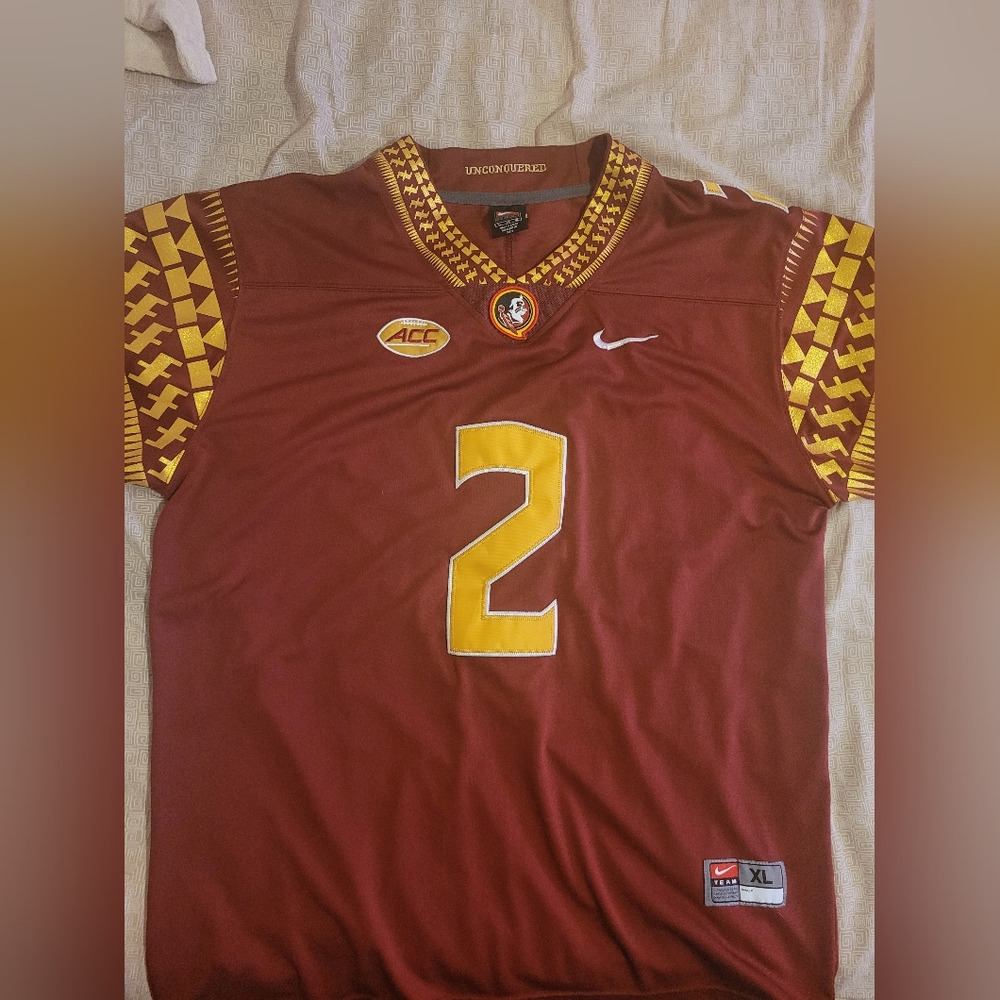 NikeTeam Florida State Deion Sanders #2 Jersey